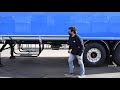 how to use the detachable grain hopper on a stas moving floor trailer