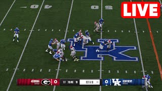 NCAAF LIVE🔴 Georgia Bulldogs vs Kentucky Wildcats | Week 3 Full Game - 2024 College Football 25