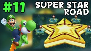 New Super Luigi U - Bonus World 9 - Super Star Road!