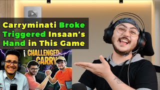 Triggered Insaan Fighting Carryminati (Chaggan Vlogger) | WannaBe StarKid (REACTION / REVIEW)