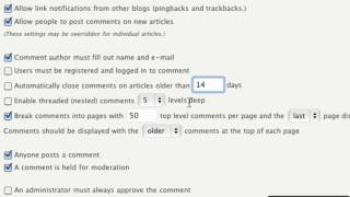 WordPress Tutorial: Changing Comment Settings