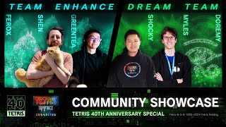 Tetris 40th Anniversary Community Showcase -- CONNECTED VS. Teams