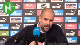 Newcastle 2-1 Man City | Guardiola: Will be tough to catch Liverpool in title race