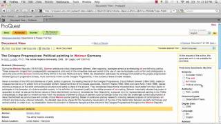 Reference Interview: Locating Dissertations