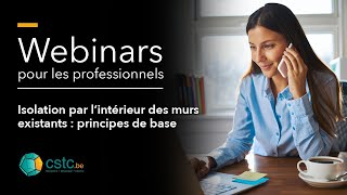 Webinar - Isolation par l’intérieur des murs existants : principes de base