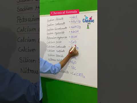 Chemical formula ? Chemical names and formulas? #chemistry #chemicalformula #chemistry #shorts