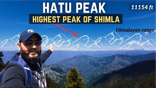 How to reach Hatu peak ? I Rs. 800 Taxi Narkanda to Hatu peak, Himachal Pradesh