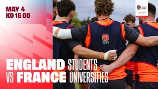 LIVE | England Students v France Universities | Coventry Rugby Club
