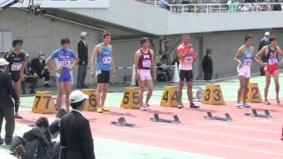 男子110mH A決勝 織田記念陸上2013