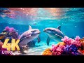 The Best 4K (ULTRA HD) Aquarium 🐋- Coral Reefs and Colorful Sea Life - Relaxing Music