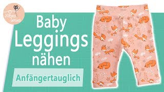 Baby / Kinder Leggings nähen für Anfänger - ohne Schnittmuster