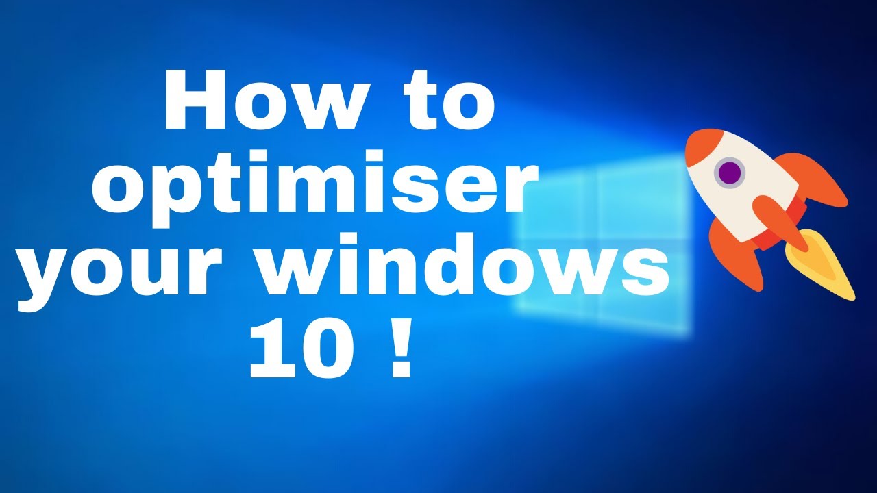 How To Optimiser Your Windows 10 In 5step !!🚀 - YouTube