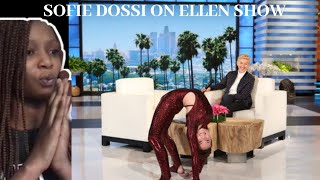 Sofie Dossi on The Ellen DeGeneres show Reaction video