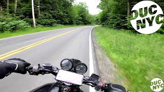 Isle of Man TT in NEW YORK? The Ultimate Catskills Stage 1 - Ducati NYC Vlog v1686