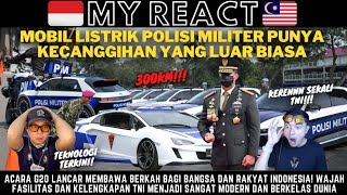 WAH!! MOBIL DAN MOTOR LISTRIK BERKUASA TINGGI POLISI MILITER PUNYA KECANGGIHAN LUAH BIASA