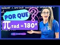 RADIANOS - COMO CONVERTER DE GRAUS PARA RADIANOS E RADIANOS PARA GRAUS | PI RADIANO =180