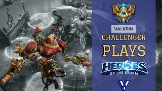 Valkrin - Challenger League Player Plays Heroes of the Storm for the First Time!!