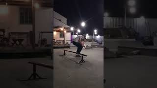 【スケボー図鑑】フェイキーブラインドサイド/ボードスライド 中2ケイトの1発#スケボー #skater #skatelife