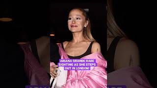 Ariana Grande RARE Sighting As She Steps Out In London!