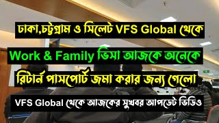 সুখবর, VFS Global এ আজ থেকে রিটার্ন পাসপোর্ট পুনরায় জমা দেওয়ার জন্য অনেকে গেছে! Italy Work Visa News