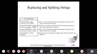 Chapter 10 Strings in Java