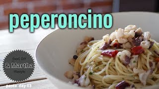 ♬how to make octopus peperoncino♬ タコのペペロンチーノの作り方