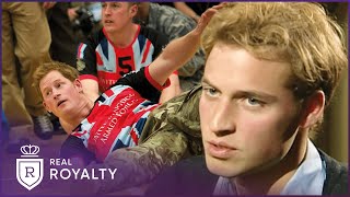 The Troubled Teenagehood Of Prince William & Harry | Prisoners Of Celebrity | Real Royalty