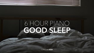 [6시간] 잠잘때 듣는 찬양 피아노연주 / Good Sleep / CCM piano Compilation /  Pray / Relax / Rest / Study / Work
