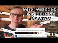 Mechatronics Engineering Q&A (Your Questions Answered!)