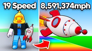 I Unlocked The FASTEST Rocket Ship in Roblox!