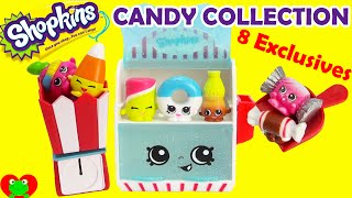 Shopkins CANDY COLLECTION Season 4 Food Fair Playset with 8 Exclusives