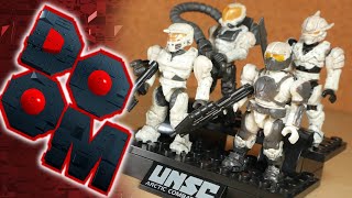 📷 Mega Bloks HALO: Arctic Combat Unit || DOOM Construx Review