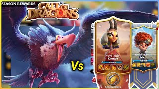 Call of dragons - 5111 KINNARA NICO vs THUNDER ROC | Behemoth destroyer