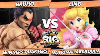 LMBM 2025 - Bruho (Kazuya) Vs. Ling (Peach) Smash Ultimate - SSBU