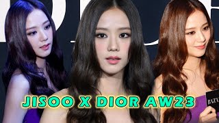 Jisoo at DiorAW23 show - JisooxDior Paris Fashion Week 2023 (The crowd at PFW)