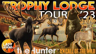 The MOST INSANE TROPHY LODGE TOUR!!! 10 Great Ones, 500+ Diamonds!!! - Call of the Wild Feb 2023