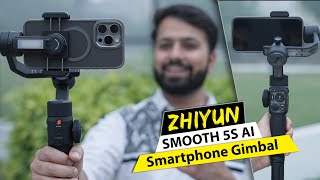 Latest Smartphone Gimbal With Ai Face Tracking : Zhiyun Smooth 5s Ai