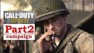 Call of Duty WW2 - Full game Walkthrough - Part 2: Operation Cobra [No Commentary]