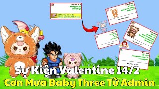 Ngọc Rồng Online - Sự Kiện Valentine.....Mở x99 Hộp Mù Nhận Cơn Mưa Baby Three Từ Quy Lão