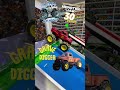 GRAVE DIGGER Then & Now Race | Diecast Monster Jam Monster Truck Racing | Best 2 of 3 Wins!