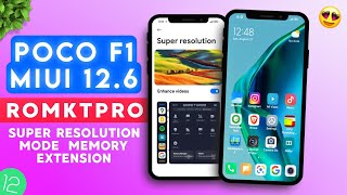 POCO F1 MIUI 12.6 RomKTPro Forever 21.8.20 | Super Resolution Mode | Android 11 | Memory Extension