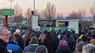 Bauernprotest / Bauerndemo Sinsheim Rhein-Neckar-Kreis 11.01.24 Abschlusskundgebung