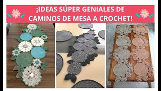 ¡13 Ideas De Caminos De Mesa Tejidos A Crochet!