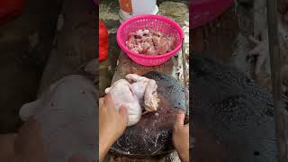 Skilss potong ayam #shortvideo