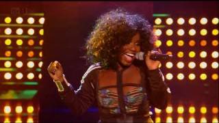 Misha B is guilty of loving Cyndi Lauper - The X Factor 2011 Live Show 8 - itv.com/xfactor