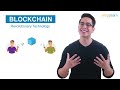 blockchain in 1 minute what is blockchain blockchain explained how blockchain works simplilearn