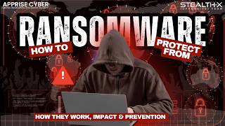 Ransomware Attacks - How To Protect Yourself | How They Work, Impact & Prevention #apprisecyber