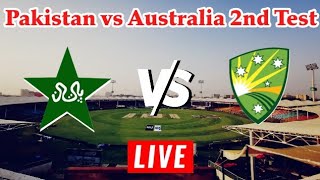 Live Cricket|Pakistan vs Australia 2nd Test|Pak vs Aus