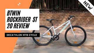 Rockrider ST 20 Review | Btwin Rockrider ST 20 White #VelocrushIndia #SwitchToCycle