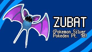 No. 041 - Zubat | Pokemon Silver Pokedex